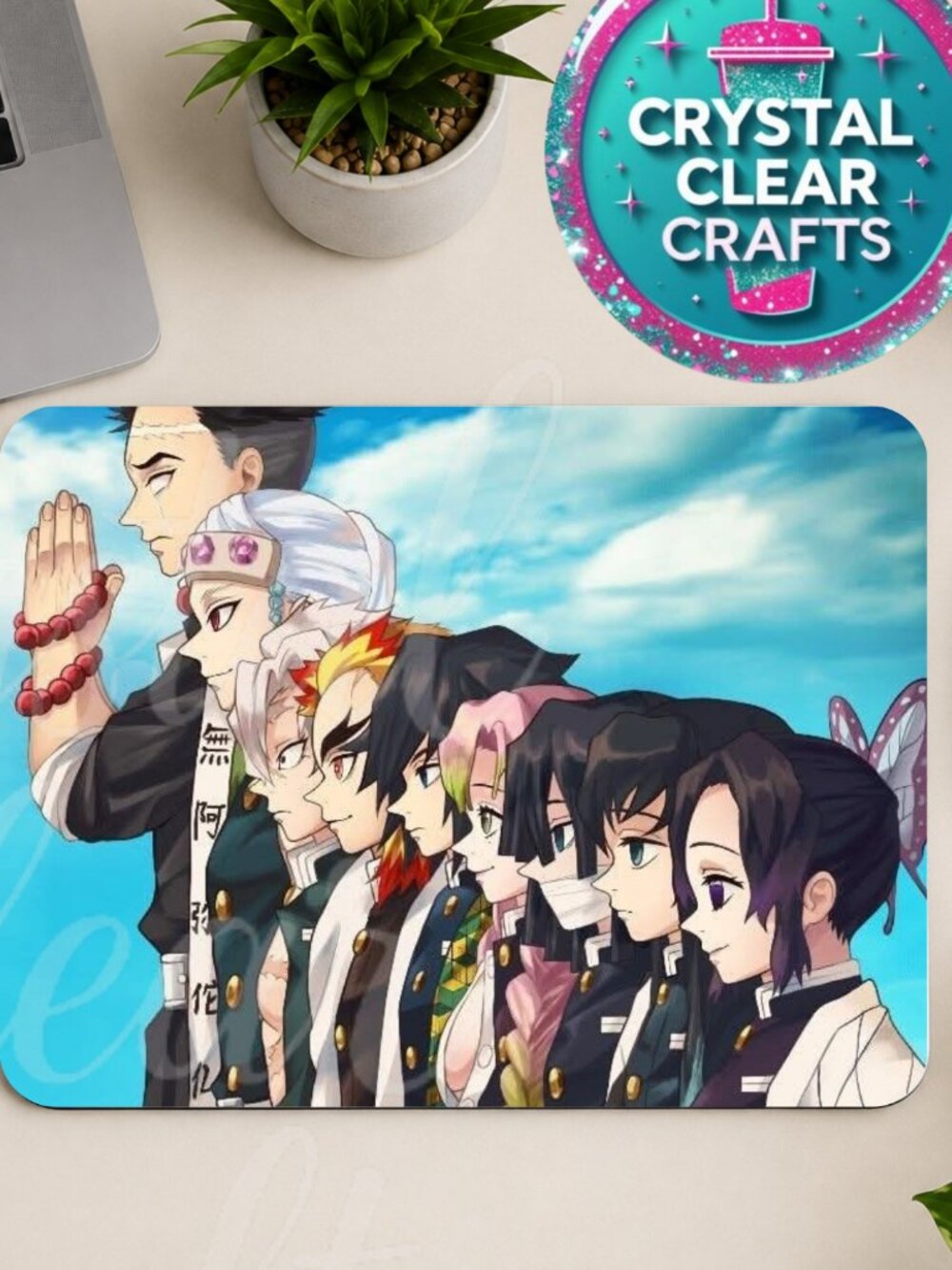 Anime Demon Slayers Mousepad